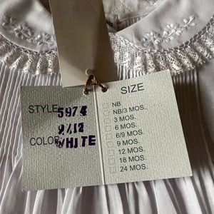 New! Feltman Brother Baptism Gown for Girls